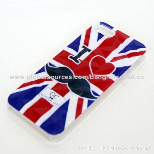 Western Style Case for iPhone 5/5S on IML, Customized Logos Printing Welcomed